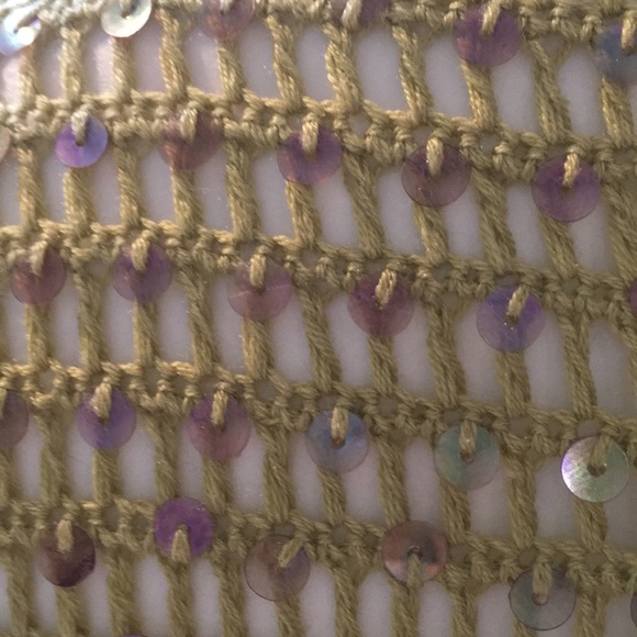 Beautiful silk crochet top🌟🌷 - Picture 5 of 10